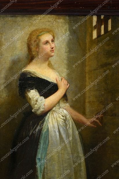 ÉCOLE FRANÇAISE DU XIXe SIÈCLE.
Portrait...