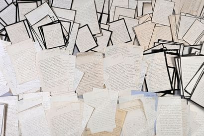 CORRESPONDANCE DE CHARLOTTE MELANIE DE CARVOISIN...