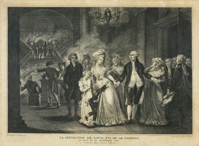 ÉCOLE FRANÇAISE DU XIXe SIÈCLE.
La séparation...
