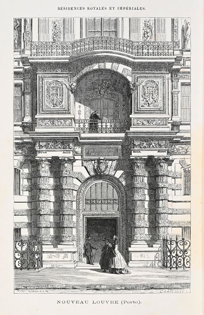 RÉSIDENCES ROYALES ET IMPÉRIALES DE FRANCE...