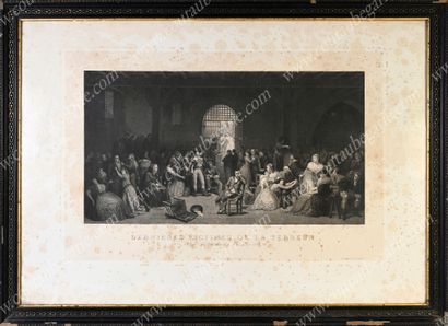 RÉVOLUTION FRANÇAISE.
Paire de grandes gravures...