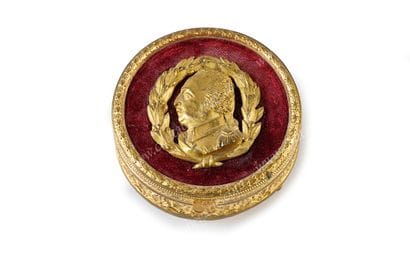 LOUIS XVIII, roi de France (1755-1825).
Petite...