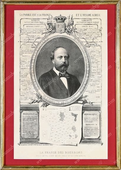 HENRI V, Comte de Chambord (1820-1883).
Portrait...
