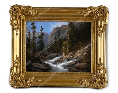 SOMMER Ferdinand (1822-1901), attribué à.
Paysage...