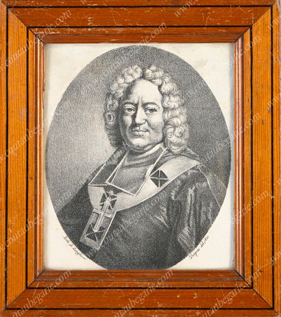 ÉCOLE FRANÇAISE DU XIXe SIÈCLE.
Portrait...