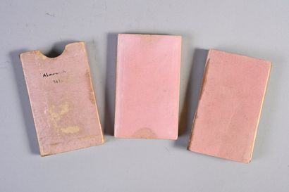 ENSEMBLE DE DEUX ALMANACHS.
Almanach de la...
