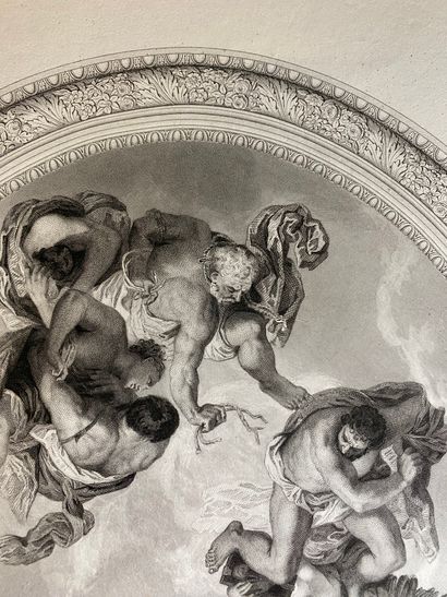 CHATEAU DE VERSAILLES. Ensemble de 11 ouvrages,...