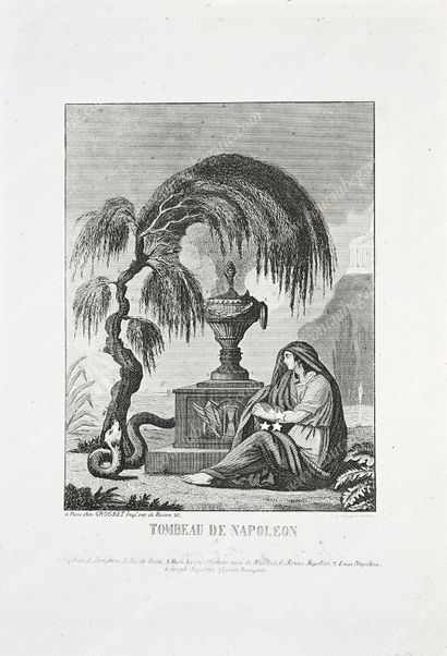 ÉCOLE FRANÇAISE DU DÉBUT DU XIXe SIÈCLE.
Saule...