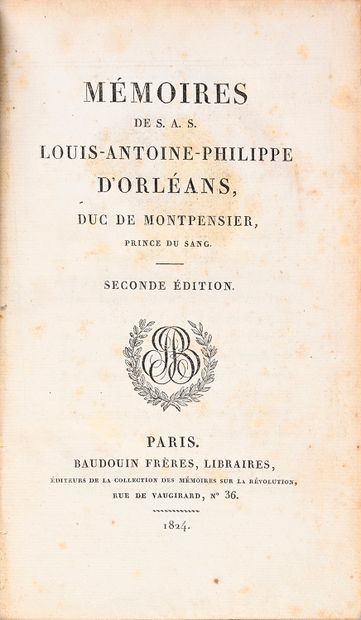 BIBLIOTHÈQUE DU PRINCE ROLAND BONAPARTE (1858-1924).
GRANDEFF...