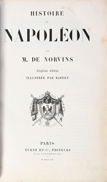 OUVRAGE OFFERT PAR L'EMPEREUR NAPOLÈON III...