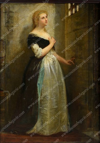 ÉCOLE FRANÇAISE DU XIXe SIÈCLE.
Portrait...