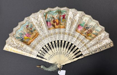 Two fans, France, circa 1840-1850
*The first,...