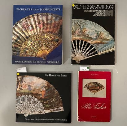 Four books on fans, in German: 