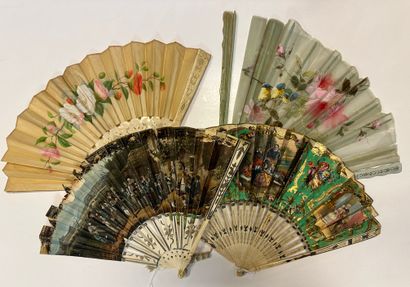 Four fans, France, 19th century
One, the...