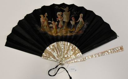 Three Lauronce fans, France, circa 1870
The...