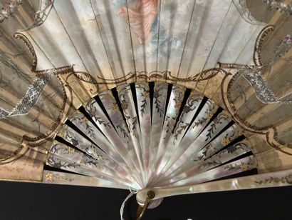 Among the veils, France, circa 1900 
Folded...