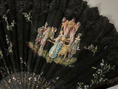 Three fans, Europe, circa 1890

*The first,...