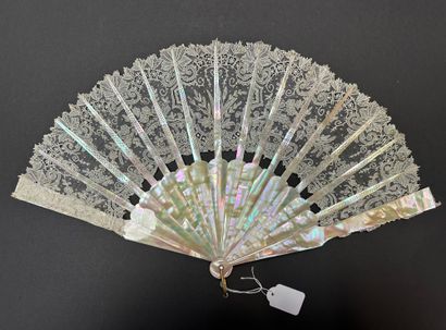 Mother-of-pearl burgau, Europe, circa 1880-1890...