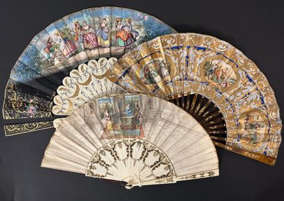 Three fans, Europe, 19th-20th centuries

*Harvesting,...