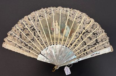 Promenade galante, France, circa 1900
Folded...