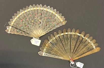 Two fans, France, circa 1820 
The 1st of...