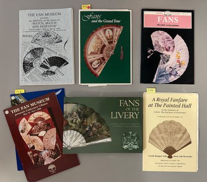 Six catalogs on fans,in English: 