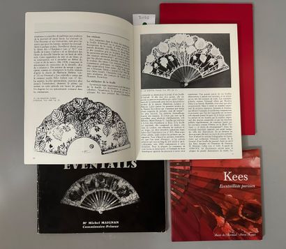 Four books on fans, in French: G. Letourmy,...