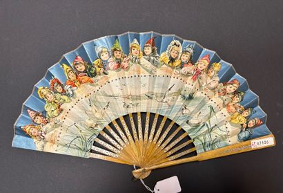 Three fans, Europe, 20th century
Decorated...