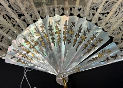 Promenade galante, France, circa 1900
Folded...