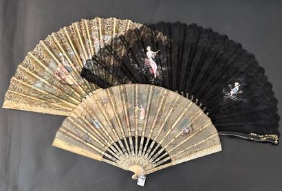 Three fans, Europe, circa 1890
*The first,...