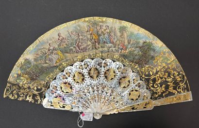 Two fans, France, circa 1850 

*The first,...