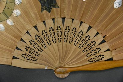 Guessing game, Spain, circa 1890
Folded fan,...