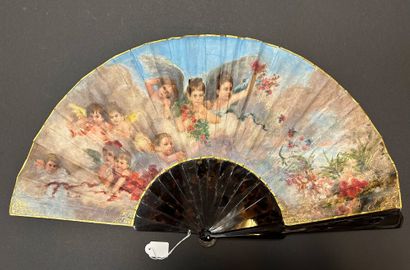 Children's portraits, Europe, circa 1880-1890...