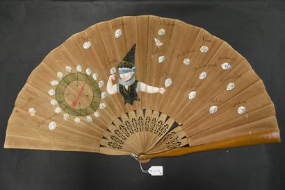 Guessing game, Spain, circa 1890
Folded fan,...