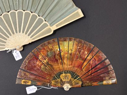 Two fans, Europe, circa 1880-1900
*The first...