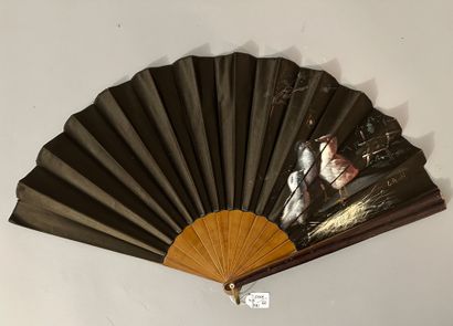 Three bird fans, France, circa 1890

*The...
