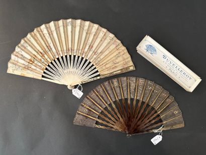 Two Duvelleroy fans, France, circa 1900

*The...