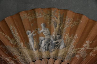 Two fans, France, circa 1880-1890

*One,...