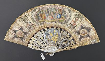 L'amour rémouleur, fan with animation, France,...