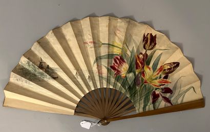 Windmills of Holland, Europe, circa 1900
Folded...