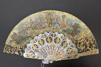 Two fans, France, circa 1850 

*The first,...