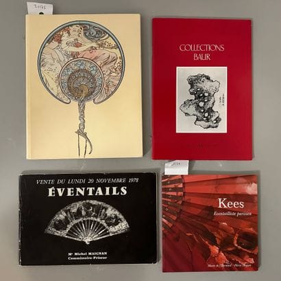 Four books on fans, in French: G. Letourmy,...