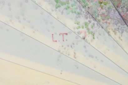Les amours, France, circa 1890 
Broken-type...