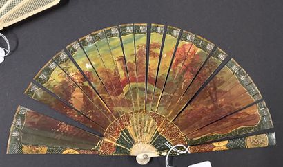 Two fans, Europe, circa 1880-1900
*The first...