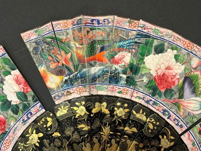 Two fans, 19th century 

*The first, China,...