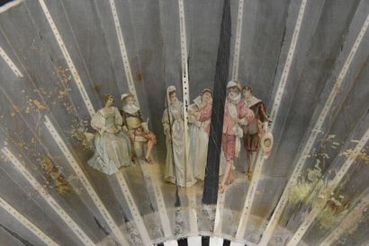 Two fans, France, circa 1880-1890

*One,...