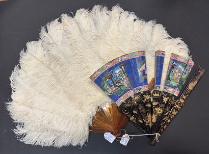 Two fans, 19th century 

*The first, China,...