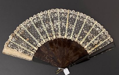 Three fans with flowers, France, circa 1890

*The...