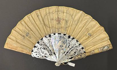 L'amour rémouleur, fan with animation, France,...