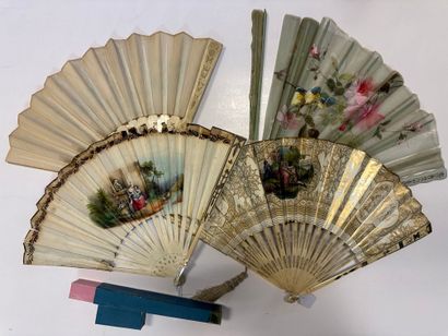 Four fans, France, 19th century
One, the...